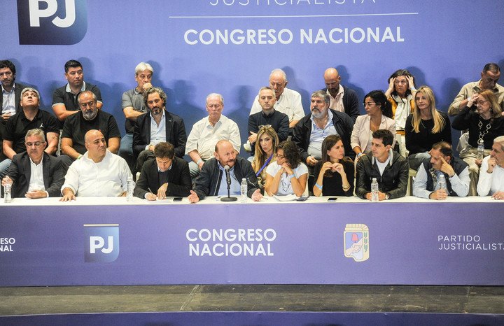 El gobernador de Formosa, Gildo Insfrán, en el Congreso nacional del PJ. Foto: Federico López Claro