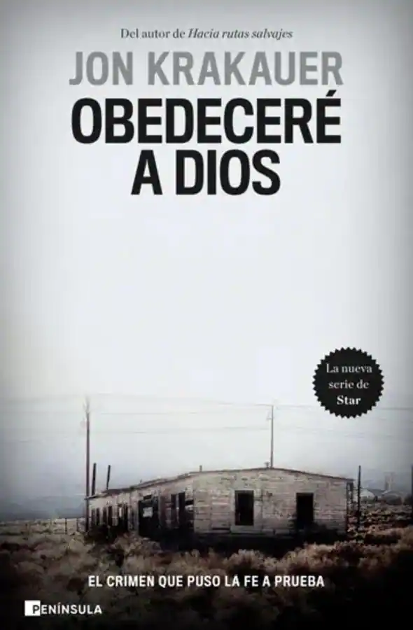 Portada del libro en el que se basó la serie de Disney +, Por mandato del cielo. / Península