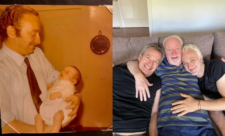 Andy Kusnetzoff despidió a su papá Juan Carlos Kusnetzoff (Foto: Instagram /andykusnetzoff)