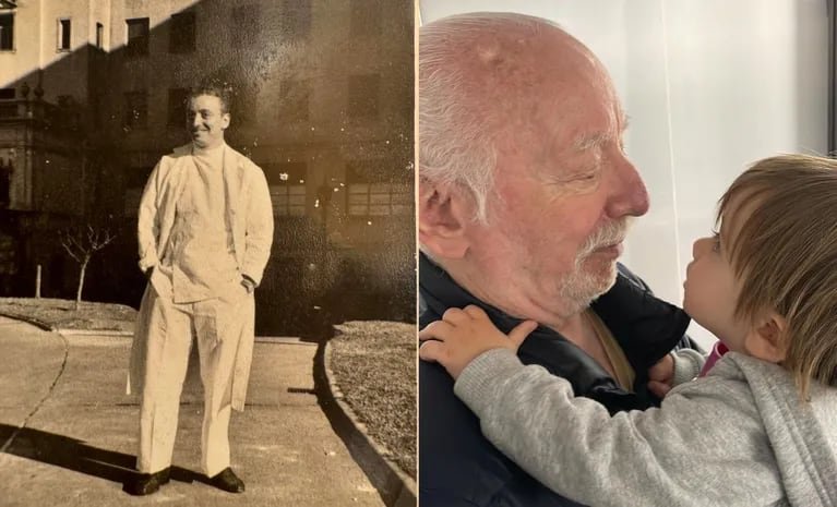 Andy Kusnetzoff despidió a su papá Juan Carlos Kusnetzoff (Foto: Instagram /andykusnetzoff)