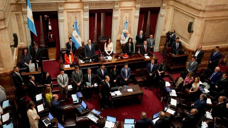 El Gobierno busca los votos en el Senado para aprobar la reforma fiscal. (Foto: AP/Natacha Pisarenko).