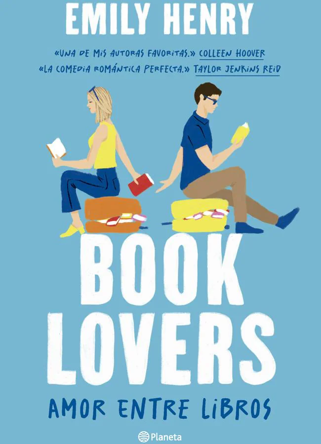 Portada de Book Lovers. Amor entre libros de Emily Henry. / Planera
