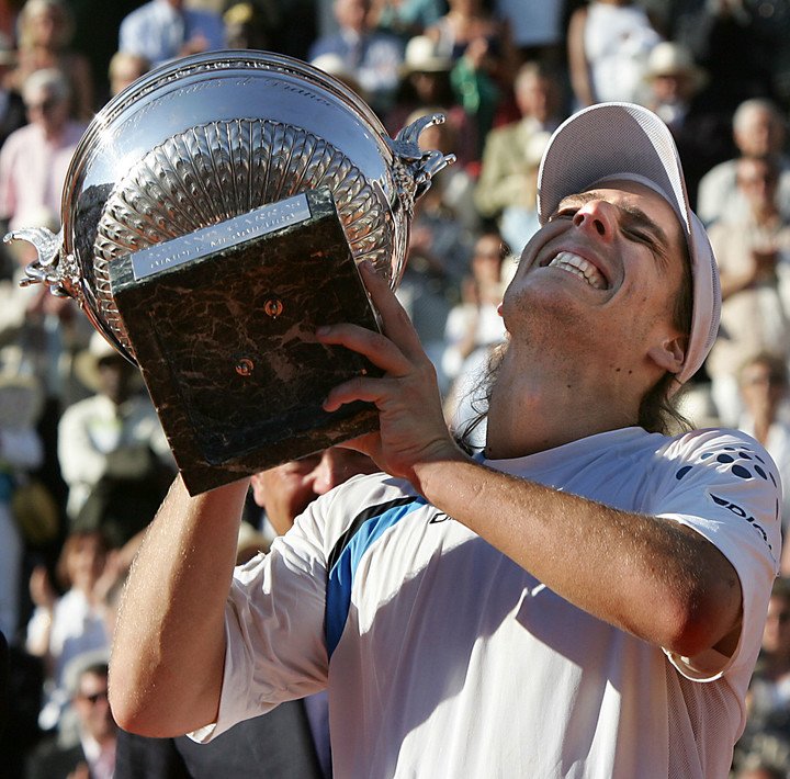 La felicidad y el alivio de Gaudio. "Me quedó grabado el último punto. Lo cerró con un revés increíble", contó Davin. Foto AFP/Thomas Coex Gaston