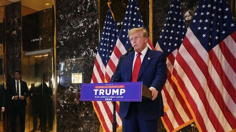 Trump denuncia un "juicio amañado" y promete luchar por EE.UU.