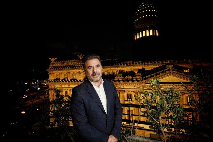 Cristian Ritondo, jefe del bloque PRO en la Cámara de Diputados. Foto: Martín Bonetto.