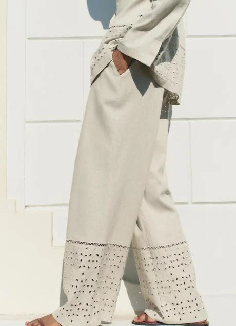 Pantalones anchos de Zara (35,99 euros)