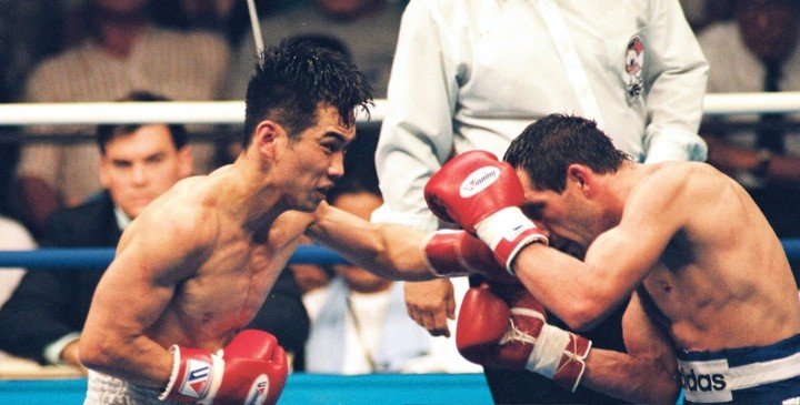 Carlos Gabriel Salazar perdió ante Hiroshi Kawashima en agosto de 1994 en Tokio.