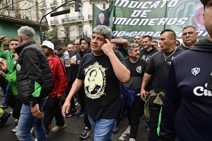 El apriete de Pablo Moyano con la recolección de basura en la Ciudad por los contratos de acarreo de grúas. Foto Matías Campaya 