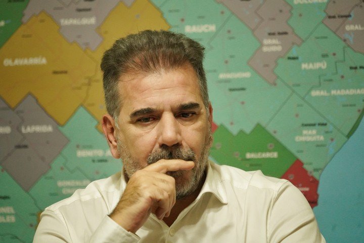 Cristian Ritondo, jefe del bloque PRO.Foto: Martín Bonetto.