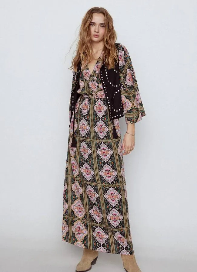 Vestido túnica boho chic