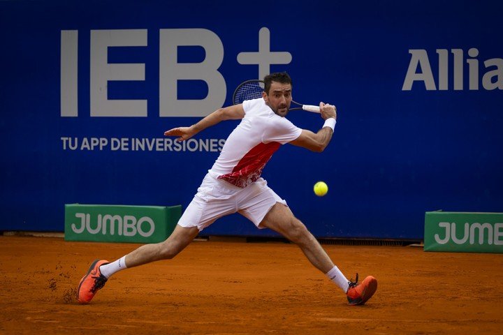 "La rehabilitación no fue fácil, pero estuve enfocado en hacerla bien", dijo Cilic en su paso por el Argentina Open 2024. Foto Prensa Argentina Open