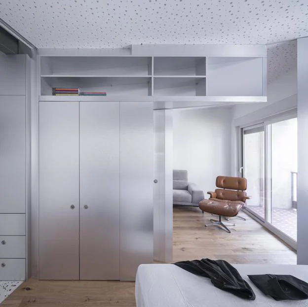 Las puertas y tabiques en este proyecto son móviles.