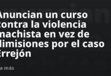 Anuncian un curso contra la violencia machista en vez de dimisiones por el caso Errejón