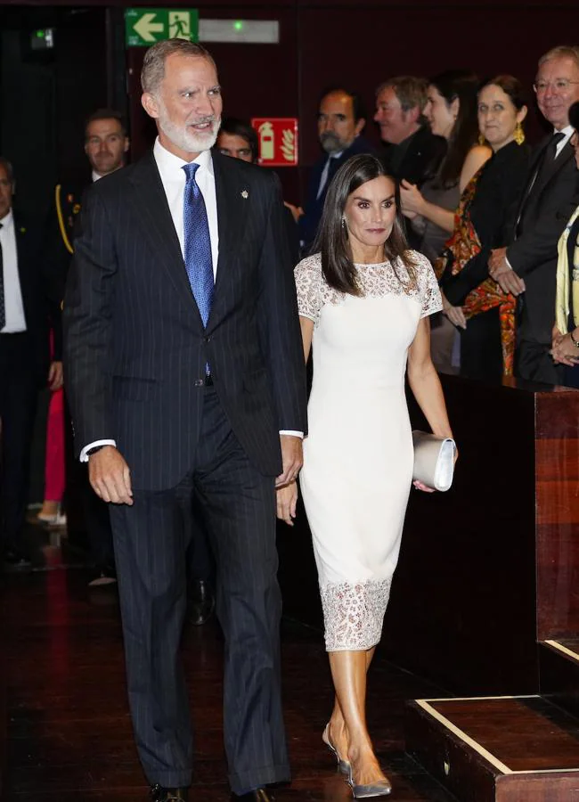 El rey Felipe y la reina Letizia en los Premios Nacionales de Cultura. FOTO: Limited Pictures.