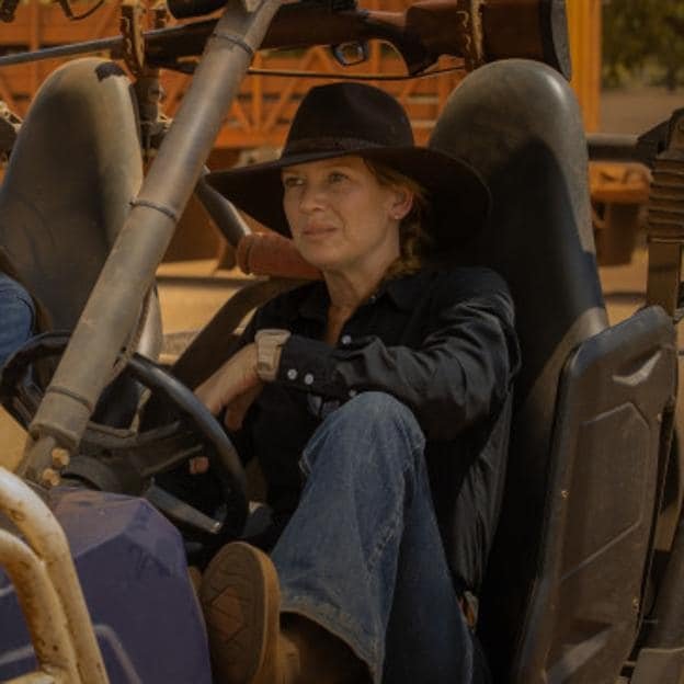 Anna Torv en una secuencia del neo western que se estrena en octubre, Territorial.