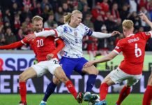 Liga de Naciones de Europa: Papelón de Haaland con Noruega ante Austria y gran triunfo de Inglaterra en Finlandia