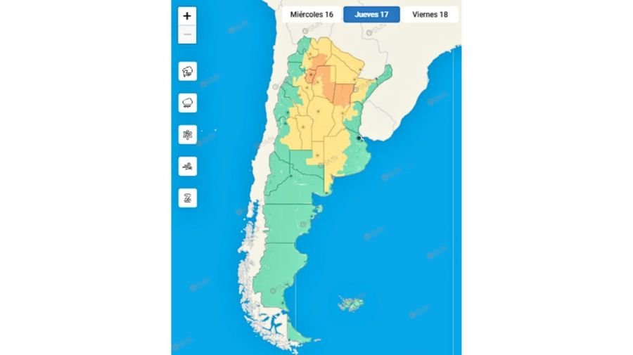 Servicio Meteorológico Nacional 20241016