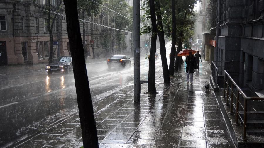 Lluvia en la ciudad