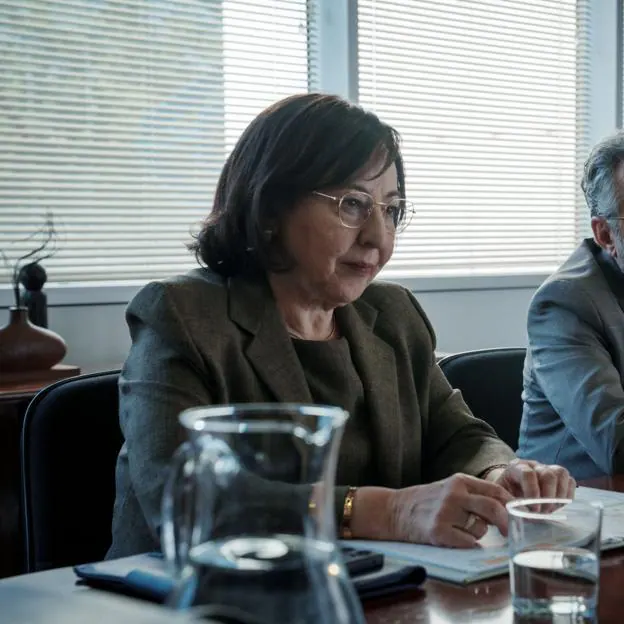 Carmen Machi como Sara Santano en una imagen de la producción española, Celeste.