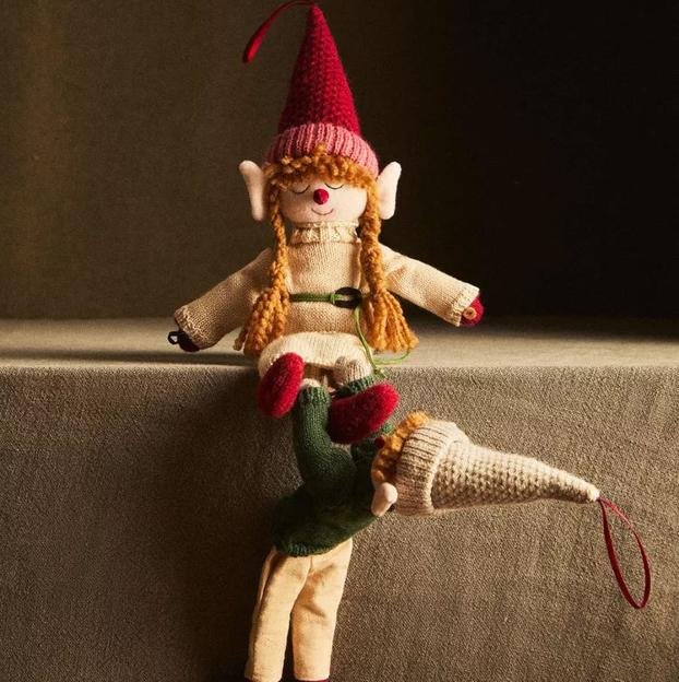 Elfos de la Navidad de Zara Home.