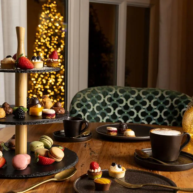 Algunos de los dulces que se pueden degustar en las meriendas que Abya ha preparado para esta Navidad. 