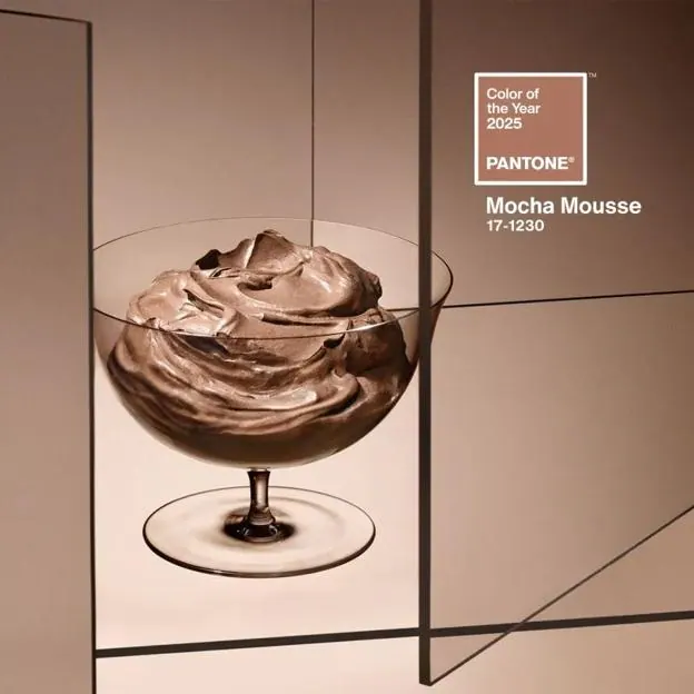 Mocha Mousse, el color Pantone tendencia en 2025.