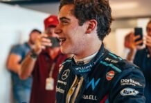 Franco Colapinto y su regreso a Abu Dhabi: el recuerdo de su primera vez arriba de un Fórmula 1 que volvió locos a los fanáticos