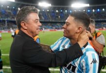 Juanfer Quintero se enojó con Costas y se abrazó con Gallardo: el colombiano jugó como para que River lo extrañe más y Racing lo ovacione