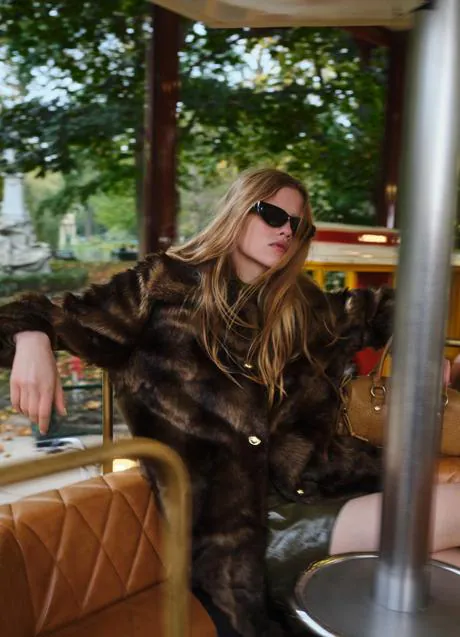 Abrigo de pelo de H&M (79,99 euros)