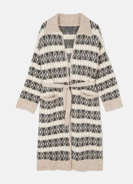 Chaqueta larga de Primark (27 euros)