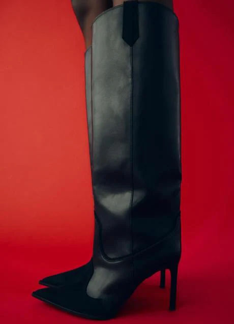 Botas negras de Zara (59,99 euros)