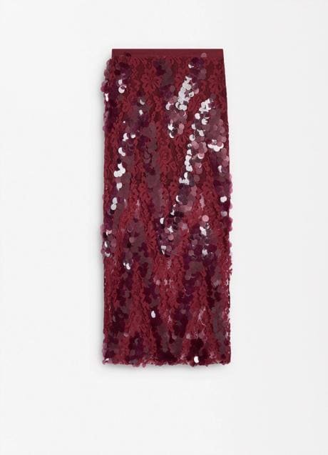 Falda de lentejuelas de Parfois (59,99 euros)