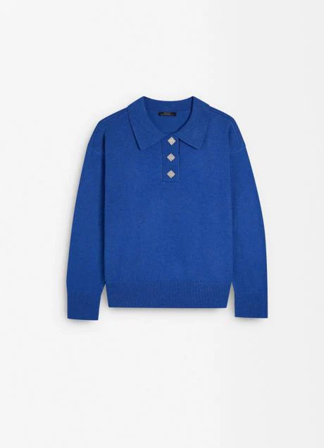 Jersey azul de Parfois (39,99 euros)
