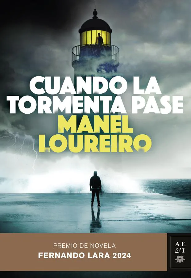 Portada de Cuando la tormenta pase, la novela de Manuel Loureiro reconocida con el Premio de Novela Fernando Lara 2024. / Planeta