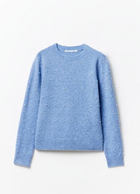 Jersey azul de Sfera (29,99 euros)