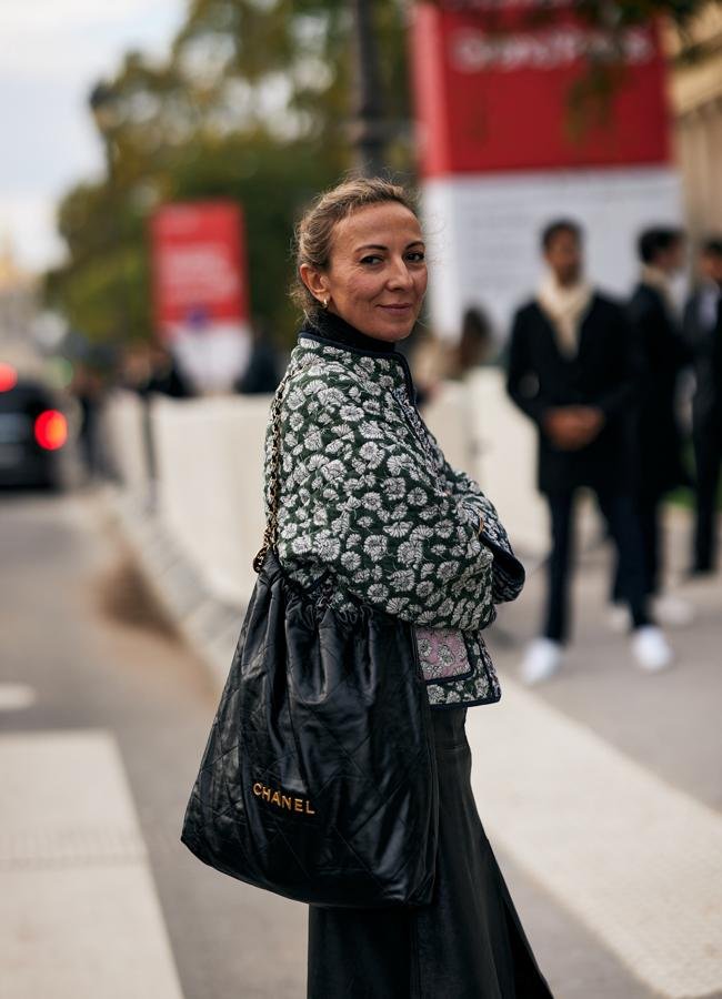 Bolso acolchado de Chanel. Foto: Launchmetrics spotlight.