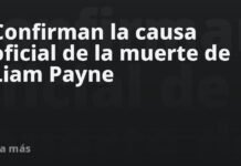 Confirman la causa oficial de la muerte de Liam Payne