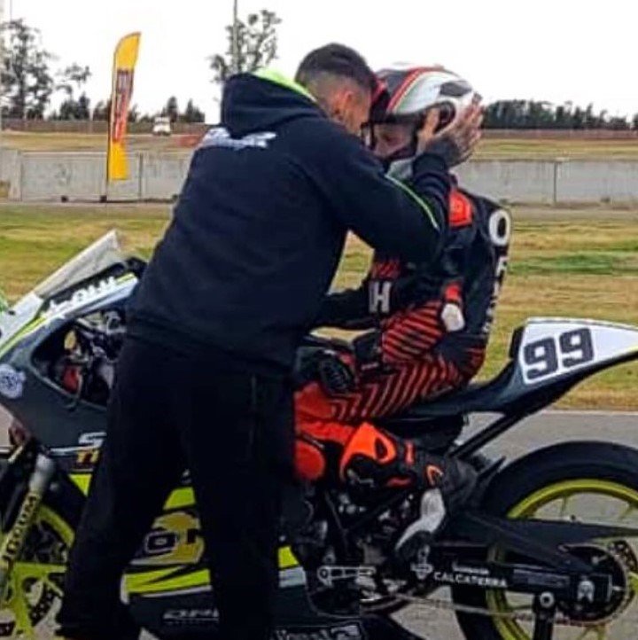 La foto con la que Pierluigi despidió a Lolo. "Gracias por dejarme ser parte de tu sueño. Descansá en paz campeón", escribió en su perfil de Instagram.