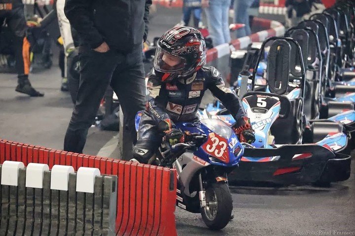 Veijer estuvo internado dos semanas y le hicieron cuatro operaciones en el cerebro. Foto Instagram @veijer_racing