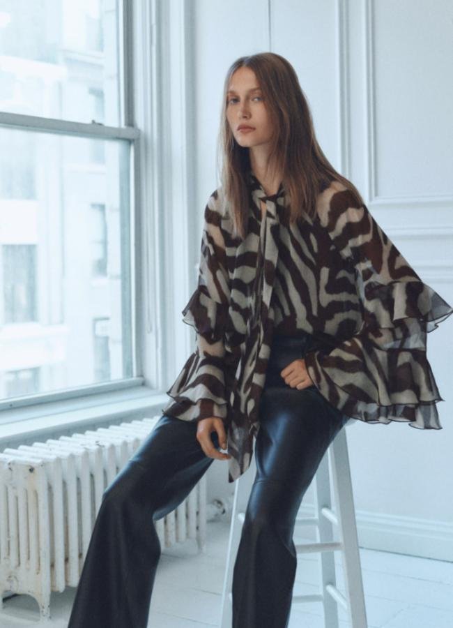 Blusa de estilo boho (MANGO)