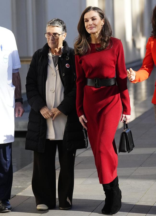 La reina Letizia en su visita a la la Fundación Dexeus Mujer (LIMITED PICTURES)