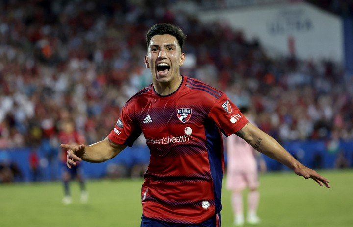 Alan Velasco jugó los últimos tres años en la MLS con la camiseta de Dallas FC. Foto: Kevin Jairaj/USA TODAY Sports