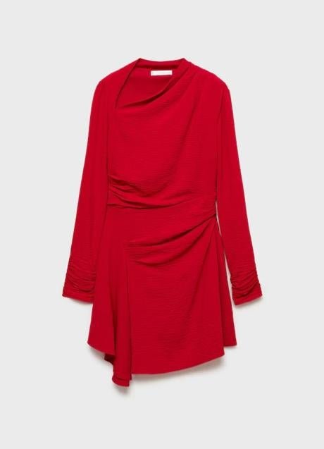 Vestido rojo de Mango (35,99 euros)