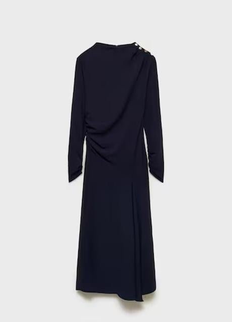 Vestido azul marino de Mango (59,99 euros)