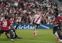 Facundo Colidio se destapó contra Independiente y cortó el maleficio de los delanteros de River en 2025
