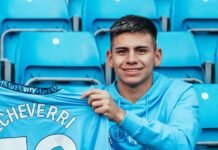 Manchester City presentó al Diablito Echeverri con un video y mostró el número que usará con Pep Guardiola, ¿dedicado a Lionel Messi?