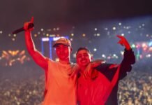 Mariano Mellino y Rusherking presentaron “A Million Like You”, en Cosquín Rock 2025