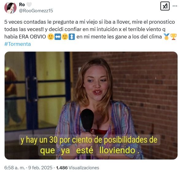 Memes Servicio Meteorológico Nacional