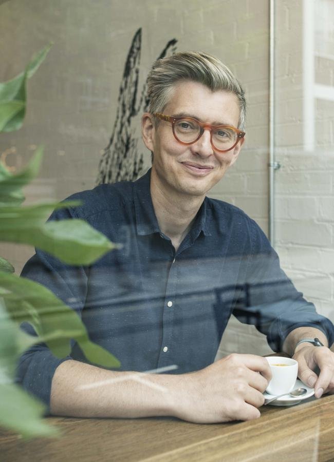 James Hoffmann en una cafetería londinense. /Anil Mistry