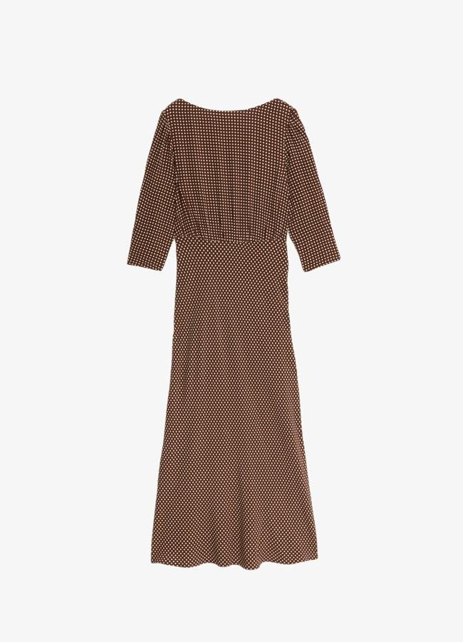 Vestido de lunares de Marks & Spencer, 70 euros.